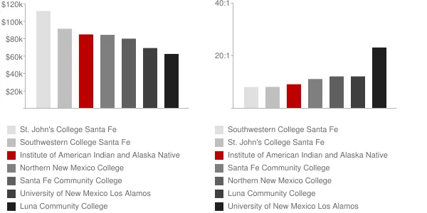 Institute of American Indian and Alaska Native Culture and Arts Development Faculty Compensation and Workload Chart
