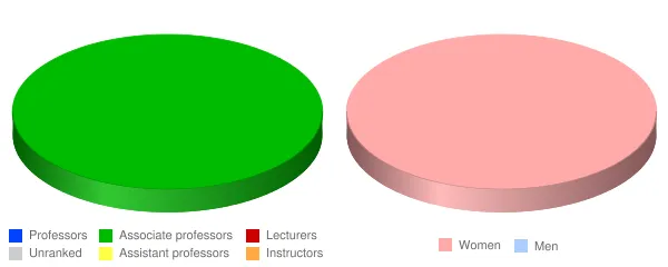 Institute of Buddhist Studies Faculty Demographics Chart