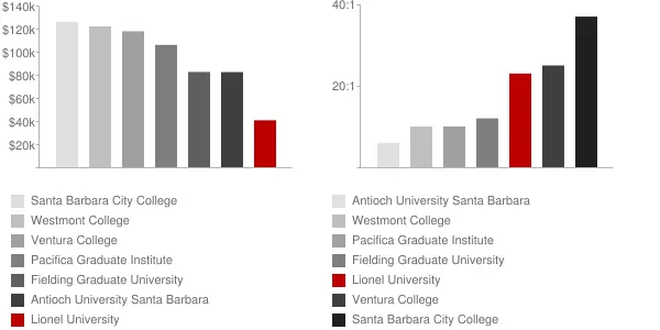 Lionel University Faculty Compensation and Workload Chart
