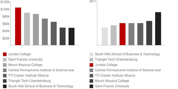 Juniata College Faculty Compensation and Workload Chart