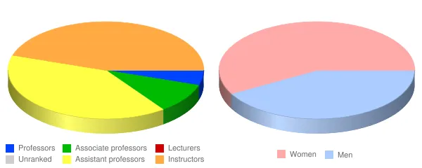 Lake Sumter State College Faculty Demographics Chart