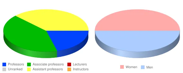 Landmark College Faculty Demographics Chart