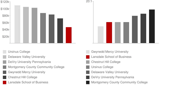 Lansdale School of Business Faculty Compensation and Workload Chart