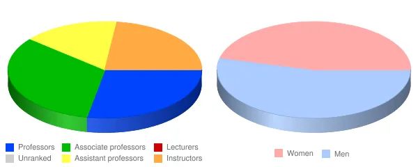Le Moyne College Faculty Demographics Chart