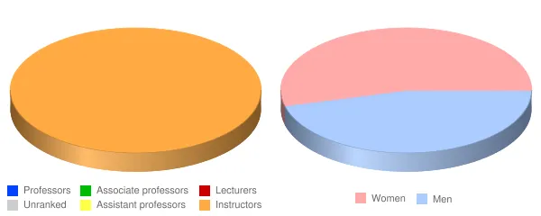 Madison Area Technical College Faculty Demographics Chart