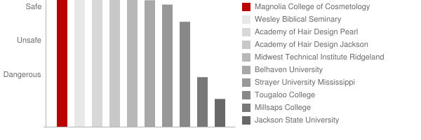 Magnolia College of Cosmetology Safety Chart