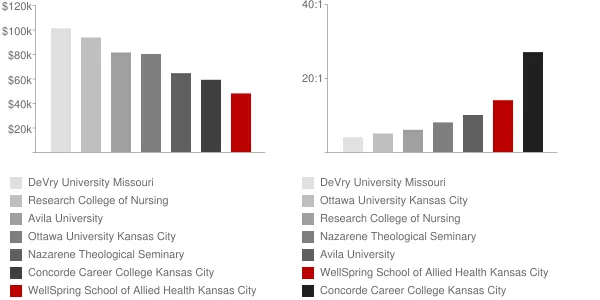 WellSpring School of Allied Health Kansas City Faculty Compensation and Workload Chart
