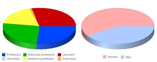 McDaniel College Faculty Demographics Chart