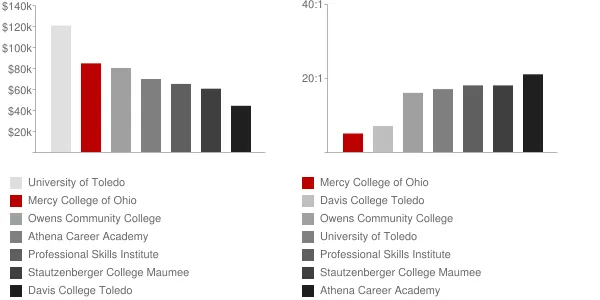 Mercy College of Ohio Faculty Compensation and Workload Chart