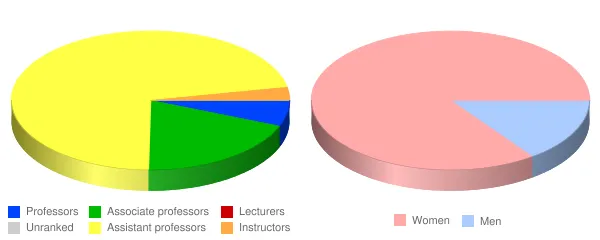 Mercy College of Ohio Faculty Demographics Chart