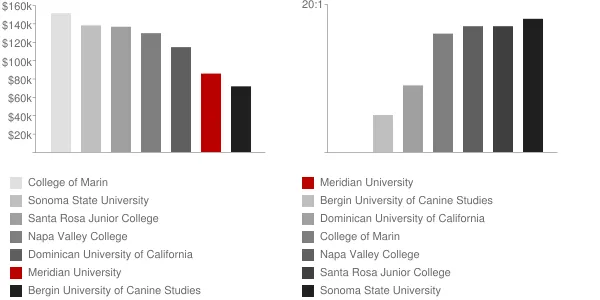 Meridian University Faculty Compensation and Workload Chart