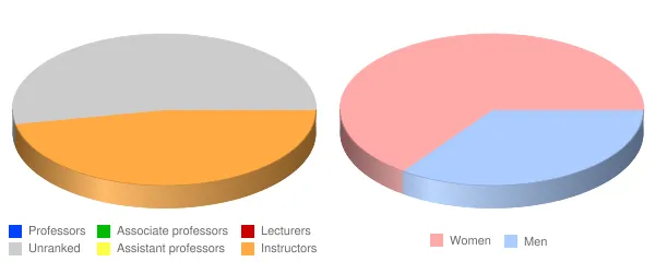 Midwestern Career College Faculty Demographics Chart