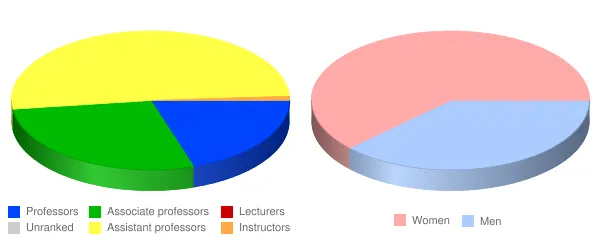 Misericordia University Faculty Demographics Chart