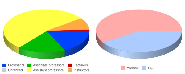 Missouri Baptist University Faculty Demographics Chart