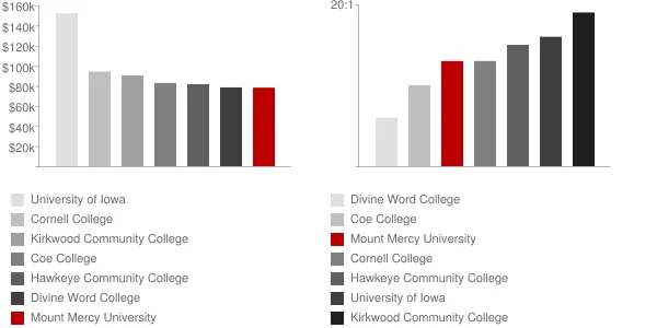 Mount Mercy University Faculty Compensation and Workload Chart
