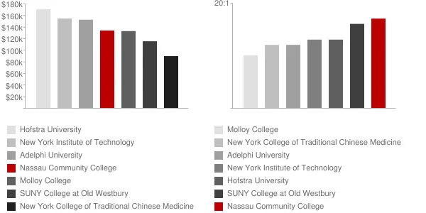 Nassau Community College Faculty Compensation and Workload Chart
