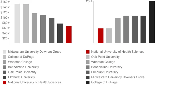 National University of Health Sciences Faculty Compensation and Workload Chart