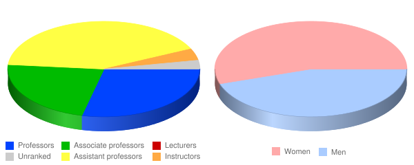 New College of Florida Faculty Demographics Chart