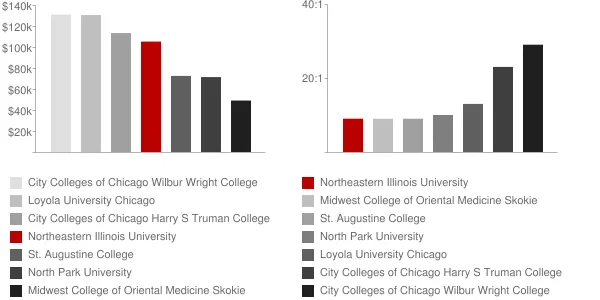 Northeastern Illinois University Faculty Compensation and Workload Chart