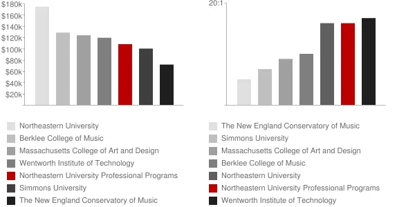 Northeastern University Professional Programs Faculty Compensation and Workload Chart