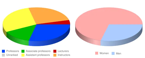 Northwestern Connecticut Community College Faculty Demographics Chart
