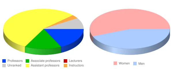 Pontifical Catholic University of Puerto Rico Mayaguez Faculty Demographics Chart