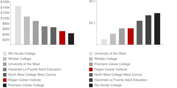 Regan Career Institute Faculty Compensation and Workload Chart
