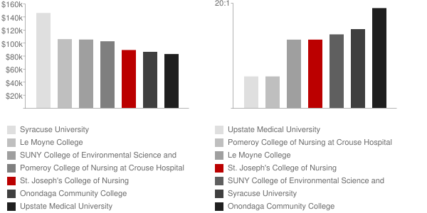 St Joseph's College of Nursing at St Joseph's Hospital Health Center Faculty Compensation and Workload Chart