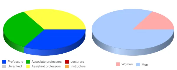 Saint Meinrad School of Theology Faculty Demographics Chart