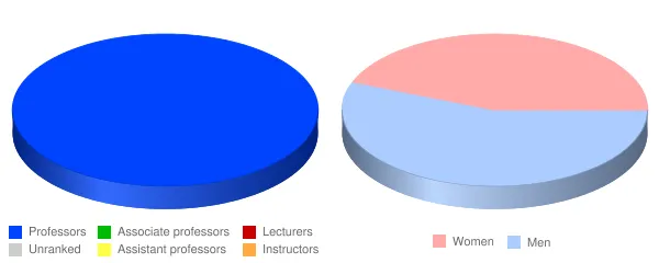 Savannah College of Art and Design Faculty Demographics Chart