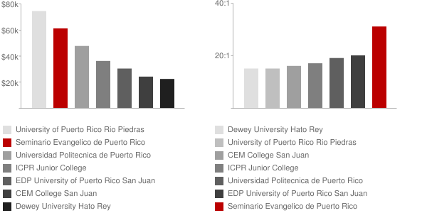 Seminario Evangelico de Puerto Rico Faculty Compensation and Workload Chart