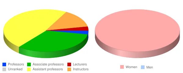 Sentara College of Health Sciences Faculty Demographics Chart