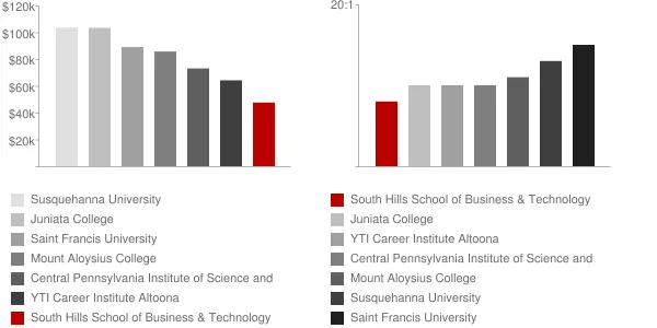South Hills School of Business & Technology Faculty Compensation and Workload Chart