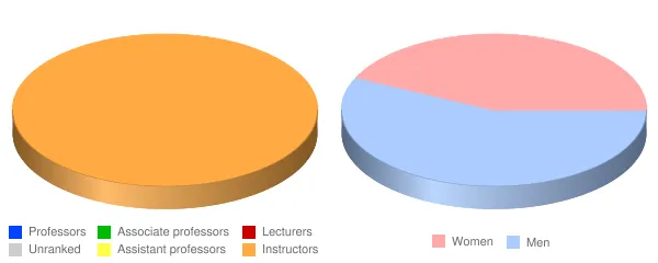 Southeastern Illinois College Faculty Demographics Chart