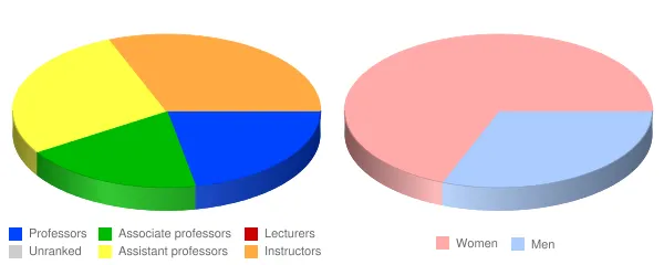 Southern West Virginia Community and Technical College Faculty Demographics Chart