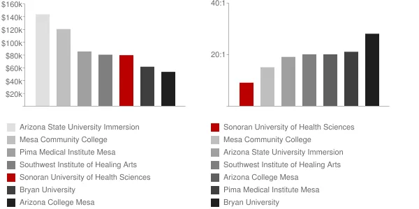 Sonoran University of Health Sciences Faculty Compensation and Workload Chart