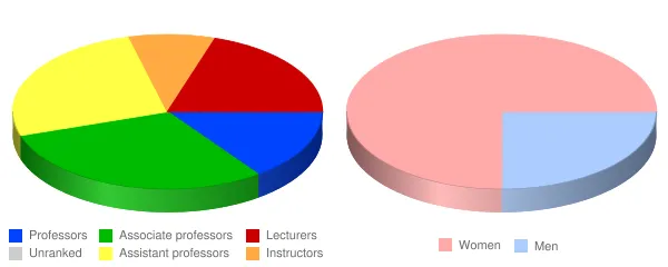 Spelman College Faculty Demographics Chart