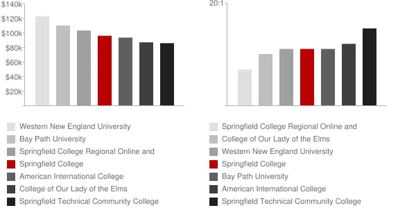 Springfield College Faculty Compensation and Workload Chart
