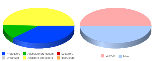 Springfield College School of Professional and Continuing Studies Faculty Demographics Chart