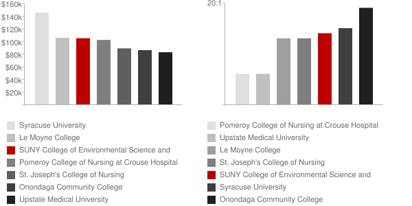 SUNY College of Environmental Science and Forestry Faculty Compensation and Workload Chart