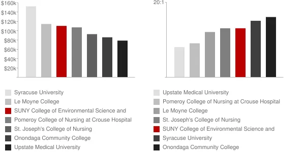 SUNY College of Environmental Science and Forestry Faculty Compensation and Workload Chart
