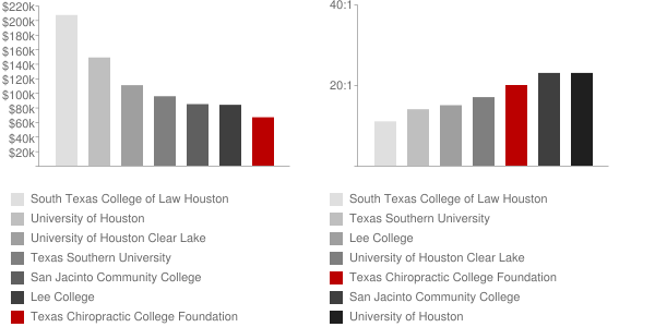 Texas Chiropractic College Foundation Faculty Compensation and Workload Chart