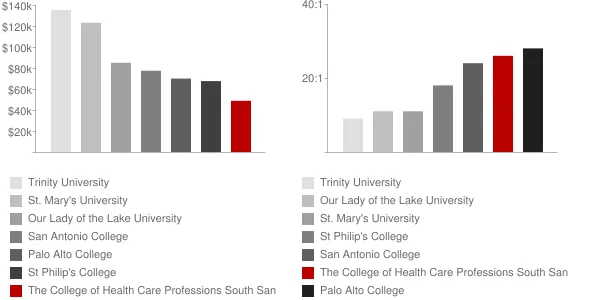 The College of Health Care Professions South San Antonio Faculty Compensation and Workload Chart