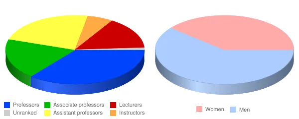 The College of Idaho Faculty Demographics Chart