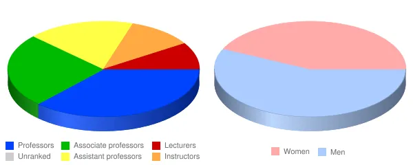 Union College Faculty Demographics Chart