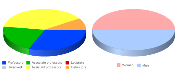 University of Hawaii West Oahu Faculty Demographics Chart