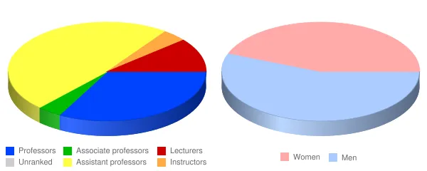 University of Maine at Fort Kent Faculty Demographics Chart