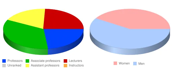 University of Michigan Dearborn Faculty Demographics Chart
