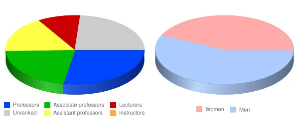 University of Nevada Las Vegas Faculty Demographics Chart