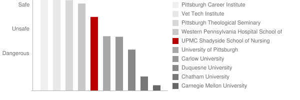 University of Pittsburgh Medical Center Shadyside School of Nursing Safety Chart